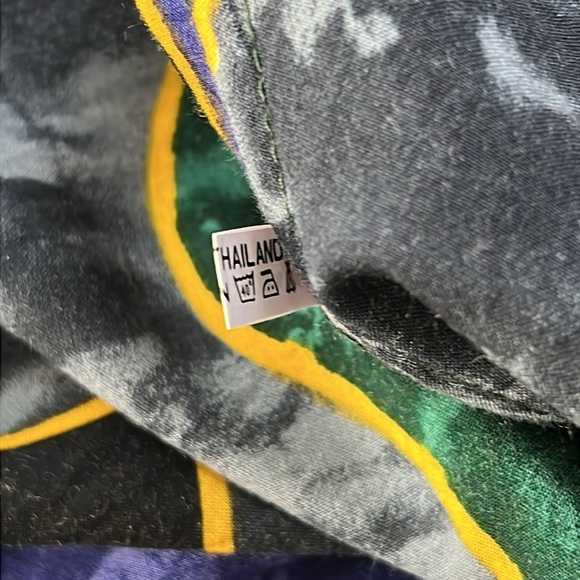 Vintage 100% Cotton Made in Thailand Two Piece Wrap Skirt & Top Set - Picture 7 of 7